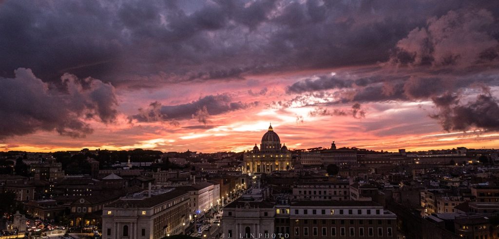 Vatican_sunset